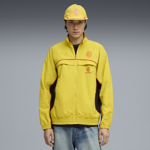 PUMA AC Milan FtblStatement Cellerator Jacke Herren, Kleidung, Gelb, S
