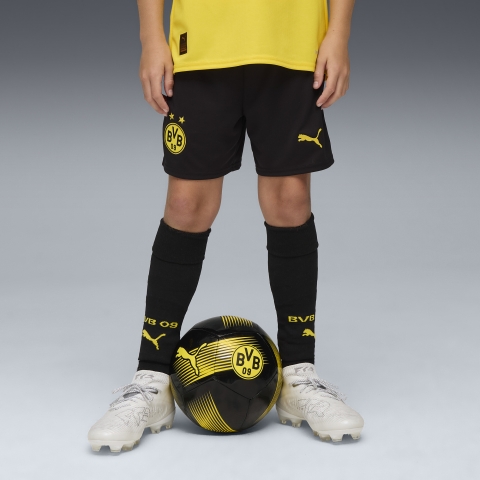 PUMA Borussia Dortmund 25/26 Shorts Teenager, Kleidung, Schwarz, 15-16Y