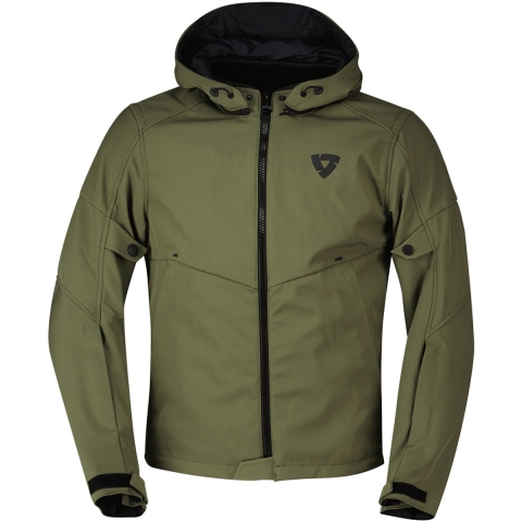 REV'IT! Afterburn H2O, Men's textile motorcycle jacket, Green