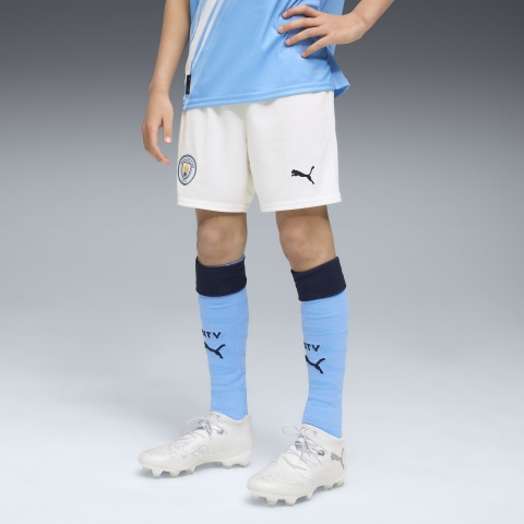 PUMA Manchester City 25/26 Shorts Teenager, Kleidung, Weiß, 11-12Y