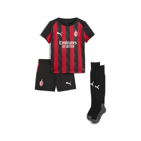 PUMA AC Milan 25/26 Heimtrikot-Minikit Kinder, Kleidung, Rot, 5-6Y