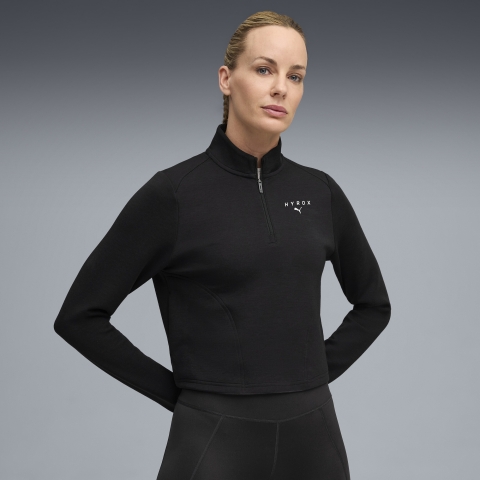 PUMA x HYROX CLOUDSPUN Top Damen, Accessoires, Schwarz, L