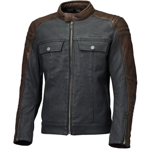 HELD Jester 2, Men's textile motorcycle jacket, Black-Brown