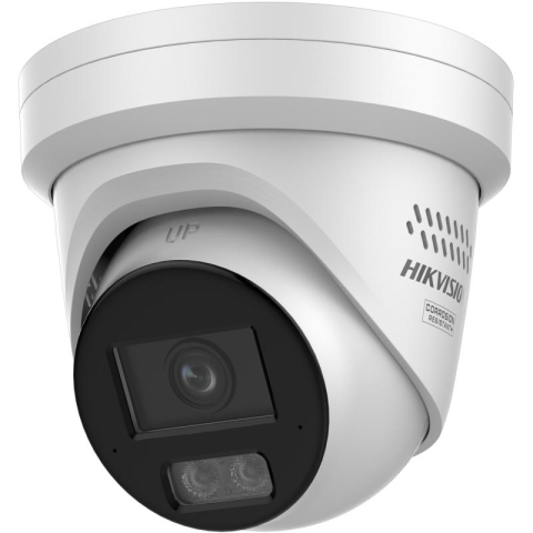 Hikvision - DS-2CD2347G3-LIS2UY/SL - AcuSense - ColorVu Hybrid - Turret- 4MP - IP - Weiß