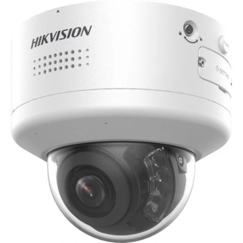 Hikvision DS-2CD2747G2H-LIPTRZS2U/SL - Colorvu Hybrid - Motorisierter PTRZ Varifocal Dome - 4MP - IP - Weiß