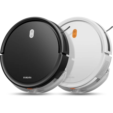 Xiaomi Robot Vacuum E5 schwarz | Saugroboter | Intelligente Wegplanung | Schnell zerlegbar | Leistungsstarker Saugventilator mit 2000 Pa | APP-Steuerung