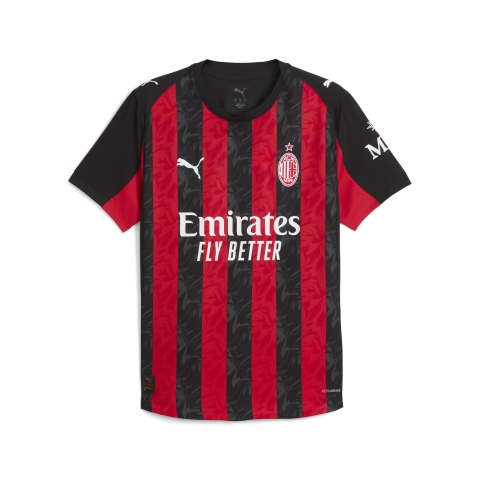 PUMA AC Milan 25/26 Authentic Heimtrikot Herren, Accessoires, Rot, L