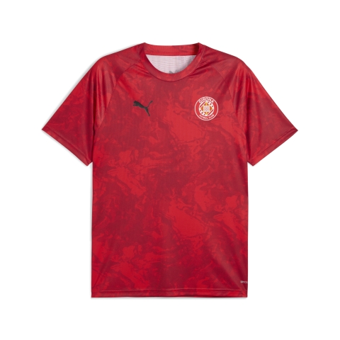 PUMA Girona FC Aufwärmtrikot Herren, Accessoires, Rot, M