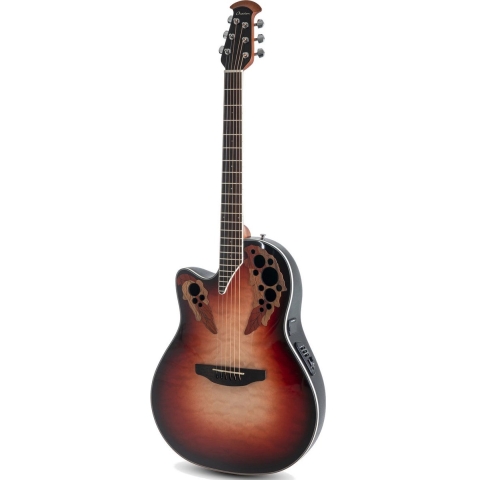 Ovation Celibrity Elite Plus CE44LX-1R-G Rubyburst Lefthand