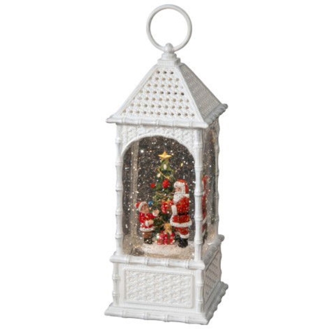 LED-Laterne Weihnachtsmann 27 x 10,5 cm