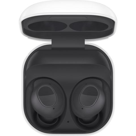 Samsung R400 Galaxy Buds FE Graphite | Kopfhörer | Aktive Geräuschunterdrückung | Mikrofon | 60 mAh Akkukapazität | 6h Akkulaufzeit | Spritzwasserfest
