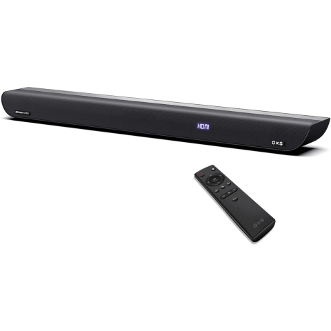 OXS S5 schwarz | Soundbar | Dolby Atmos | 3.1.2 Kanal | 5 Equalizer-Modi | integrierter Subwoofer | dynamischer Bass | Dialogverbesserung | Bluetooth