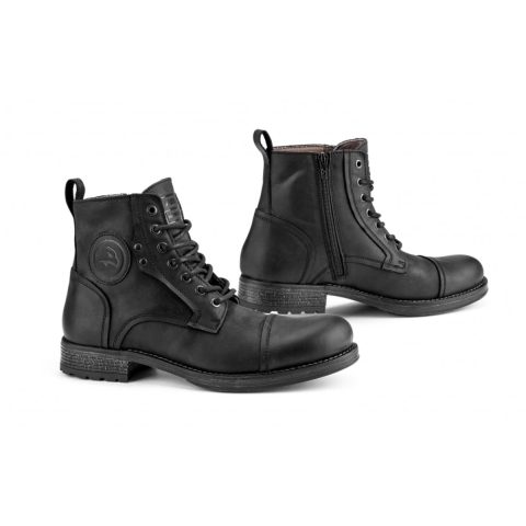 GIANNI FALCO Kaspar, Motorcycle shoes, Black