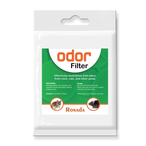 Mäuse- Und Ratten-Geruchsfilter - Funktioniert schnell - Geruchsblocker - Biologisch abbaubar