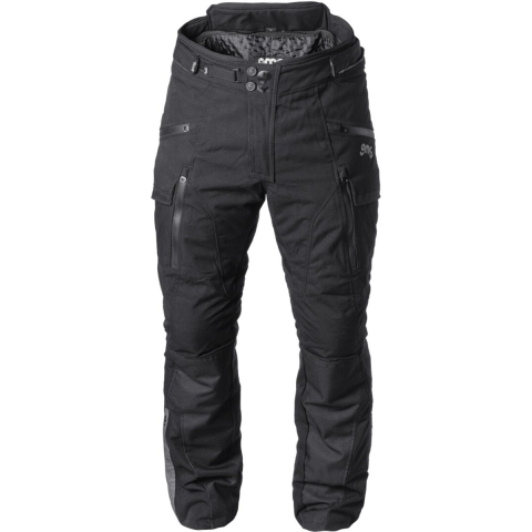 GMS Acamar WP pants, Men's textile motorcycle, Black short