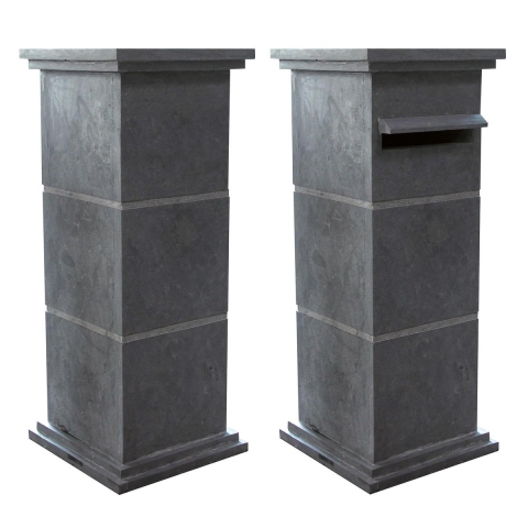 Säule & Briefkasten SET 4