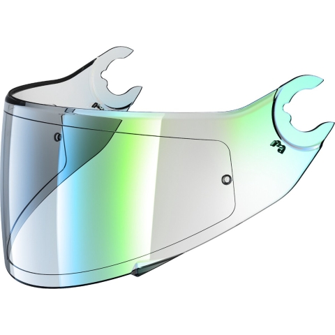 SHARK Visor VZ160/VZ165, visors and Pinlocks, Light iridium green (Pinlock-ready)