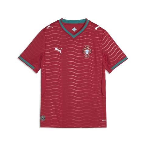 PUMA Portugal 2026 Heimtrikot Teenager, Accessoires, Rot, 5-6Y