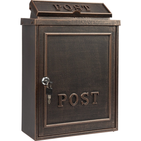 B6 Briefkasten Bronze