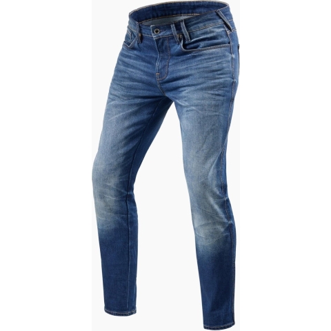 REV'IT! Carlin SK, Men's motorcycle jeans, Blue used length 32