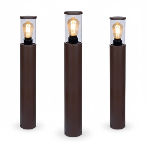 Brunswick Gartenlampe Corten 60cm