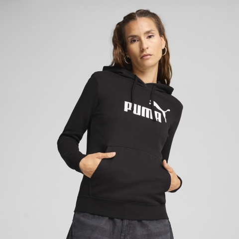 PUMA ESS No. 1 Logo Hoodie Damen, Kleidung, Schwarz, S