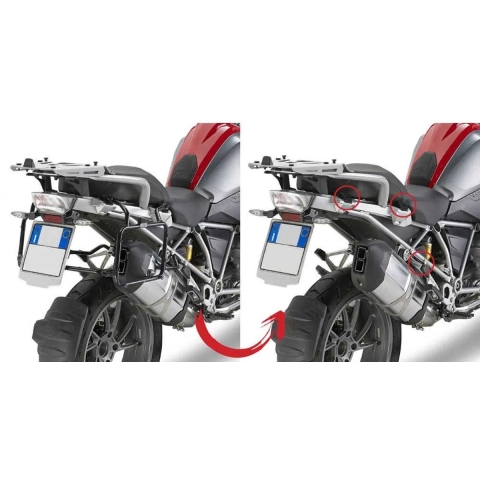 GIVI PLR Side case holders, Motorcycle-specific luggage, PLR5108