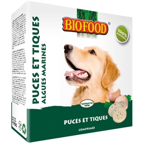 Biofood Floh- und Zeckenschutz mit Marina 55 Tabletten